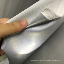 Single Side Silver Elastic Reflective Fabric Sew on